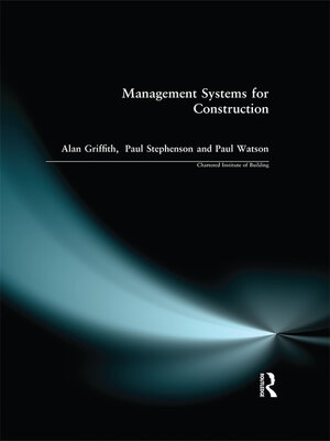 cover image of Management Systems for Construction